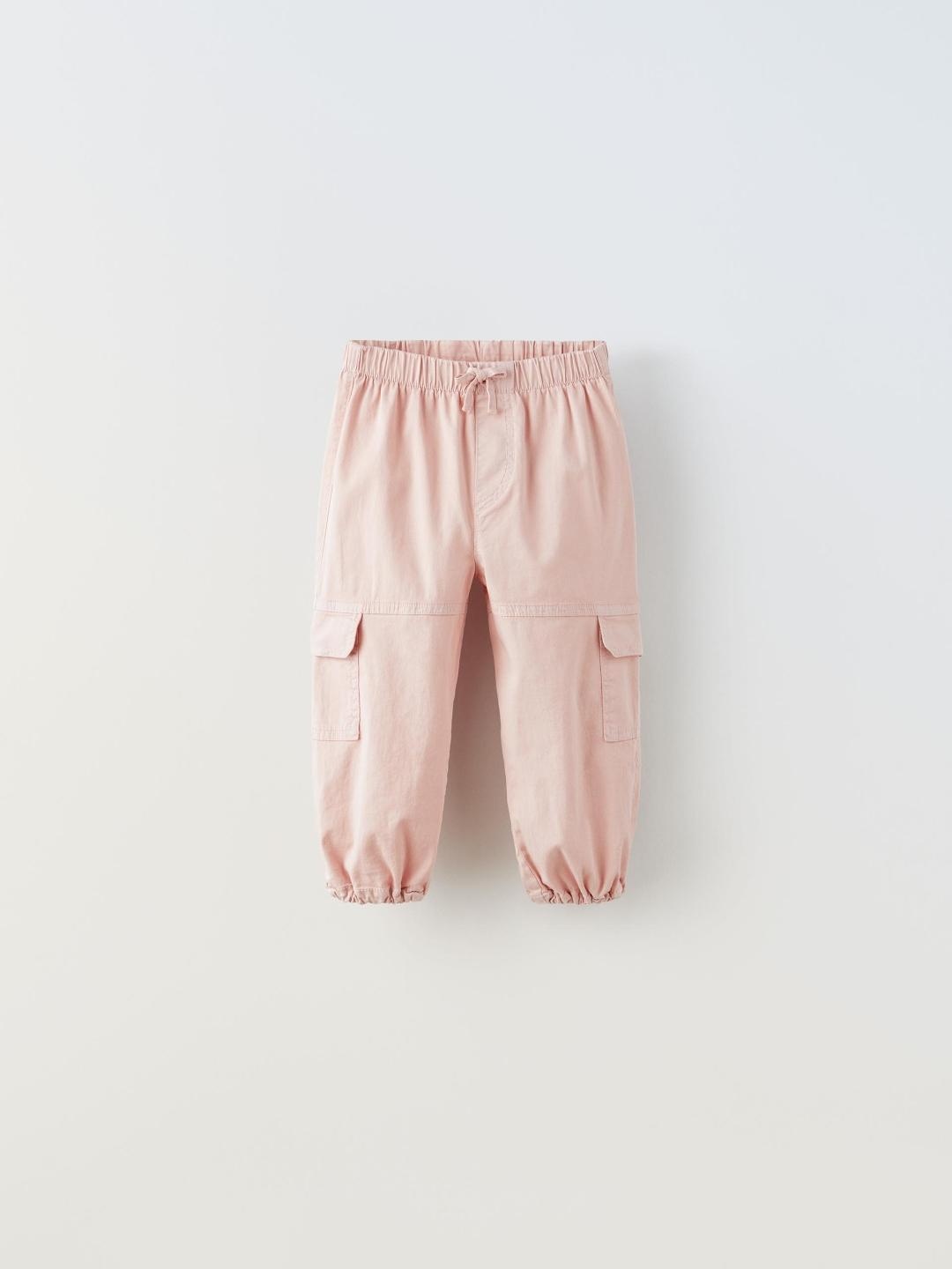 

ZARA Unisex Pink Trousers