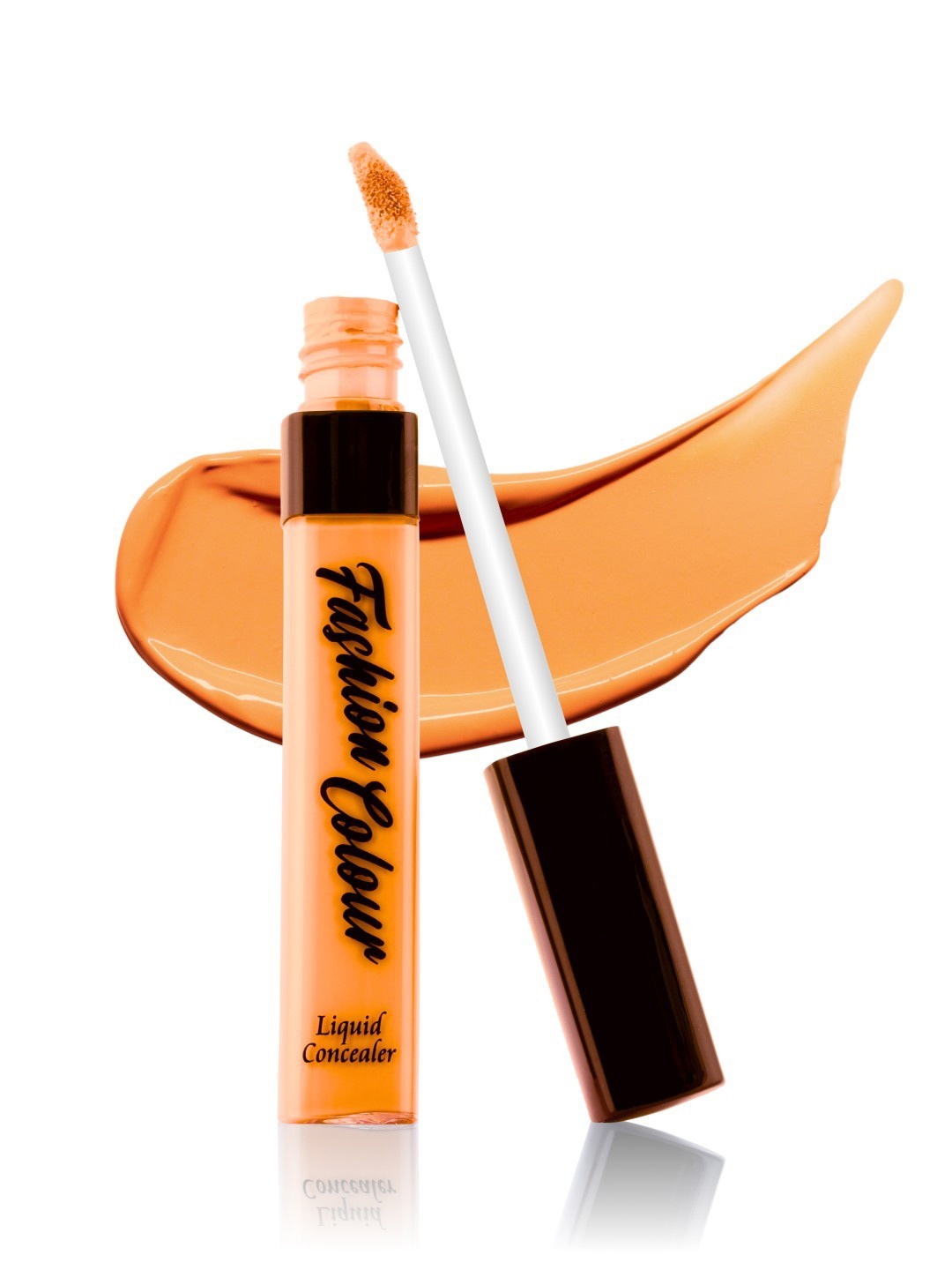 

Fashion Colour Cover Up Line Smooth Flawless Natural Finish Liquid Concealer 11g- Shade 08, Orange