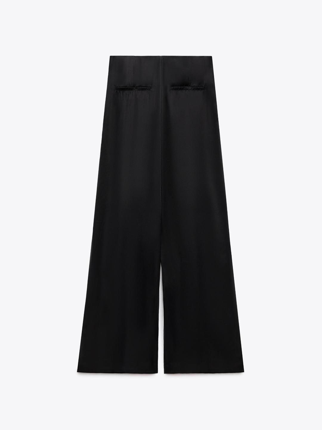 

ZARA Women Black Trousers