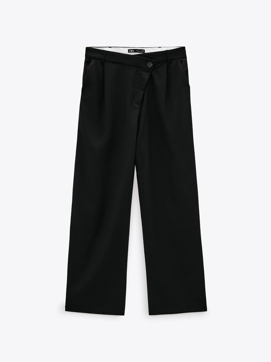 

ZARA Women Black Trousers