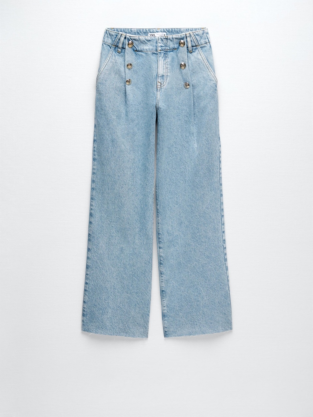 

ZARA Women Blue Trousers