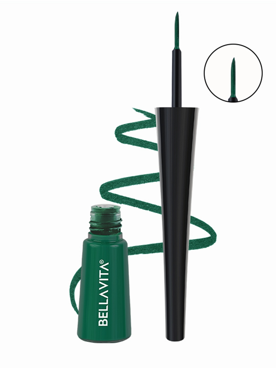 

Bella Vita Organic Intense Drama Waterproof Eyeliner- 3.5ml- Green