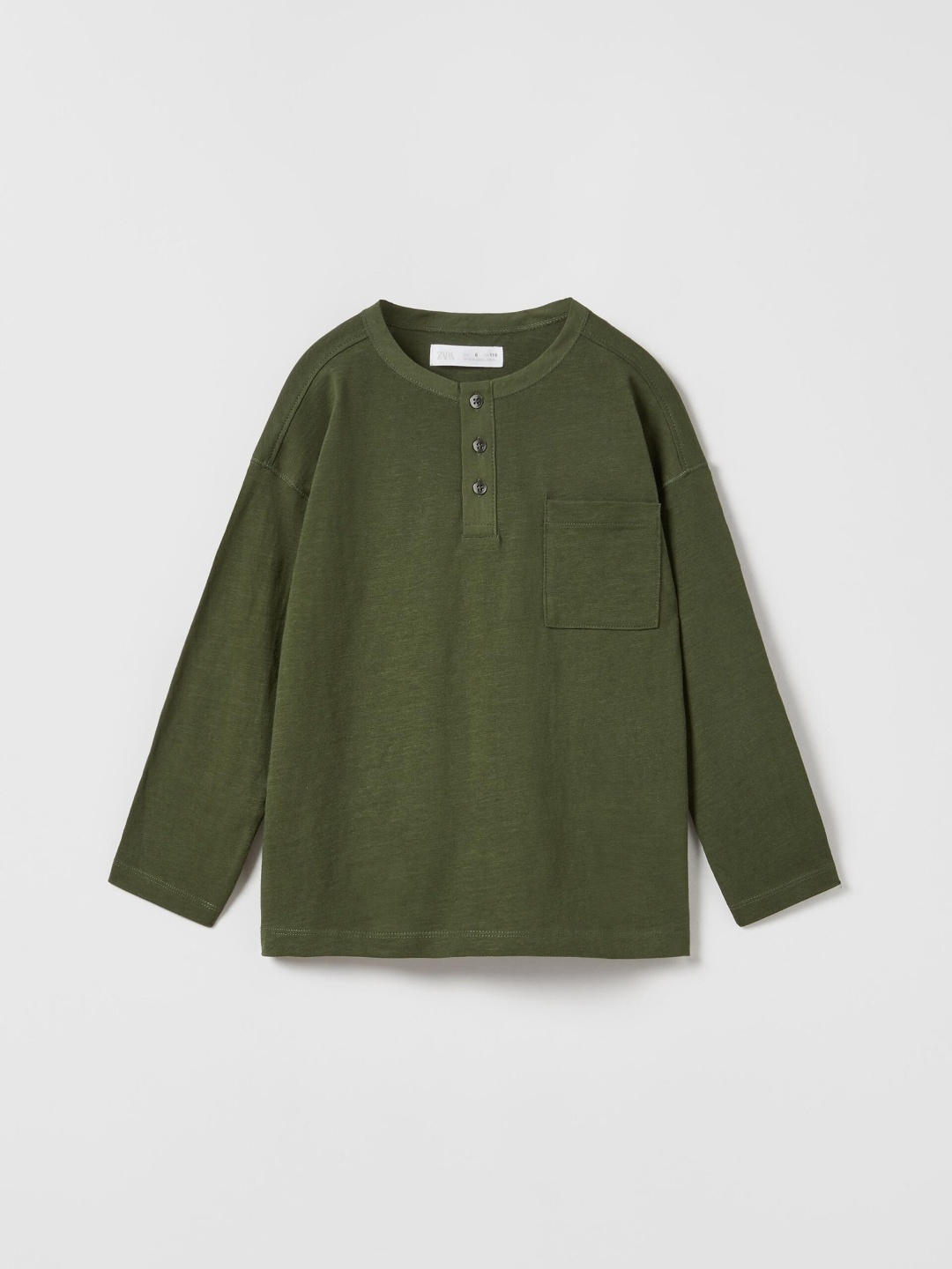 

ZARA Boys Khaki Tshirts