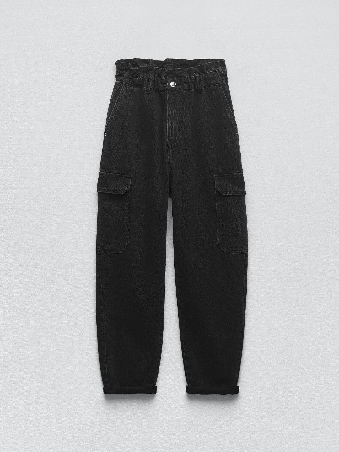 

ZARA Women Black Trousers