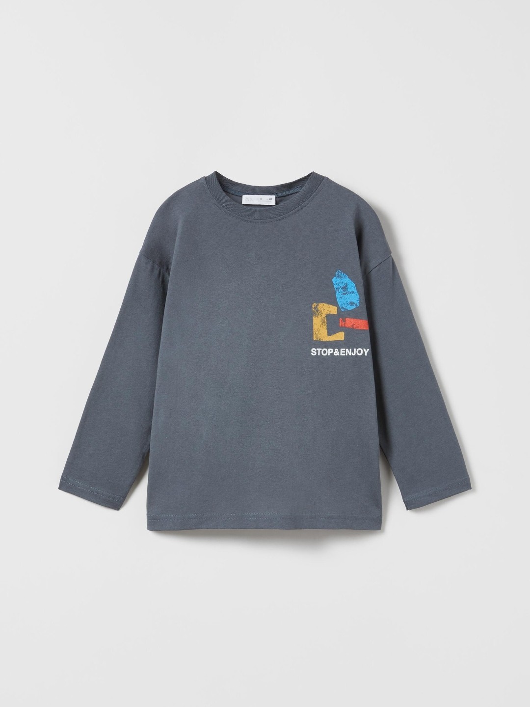 

ZARA Boys Grey Tshirts