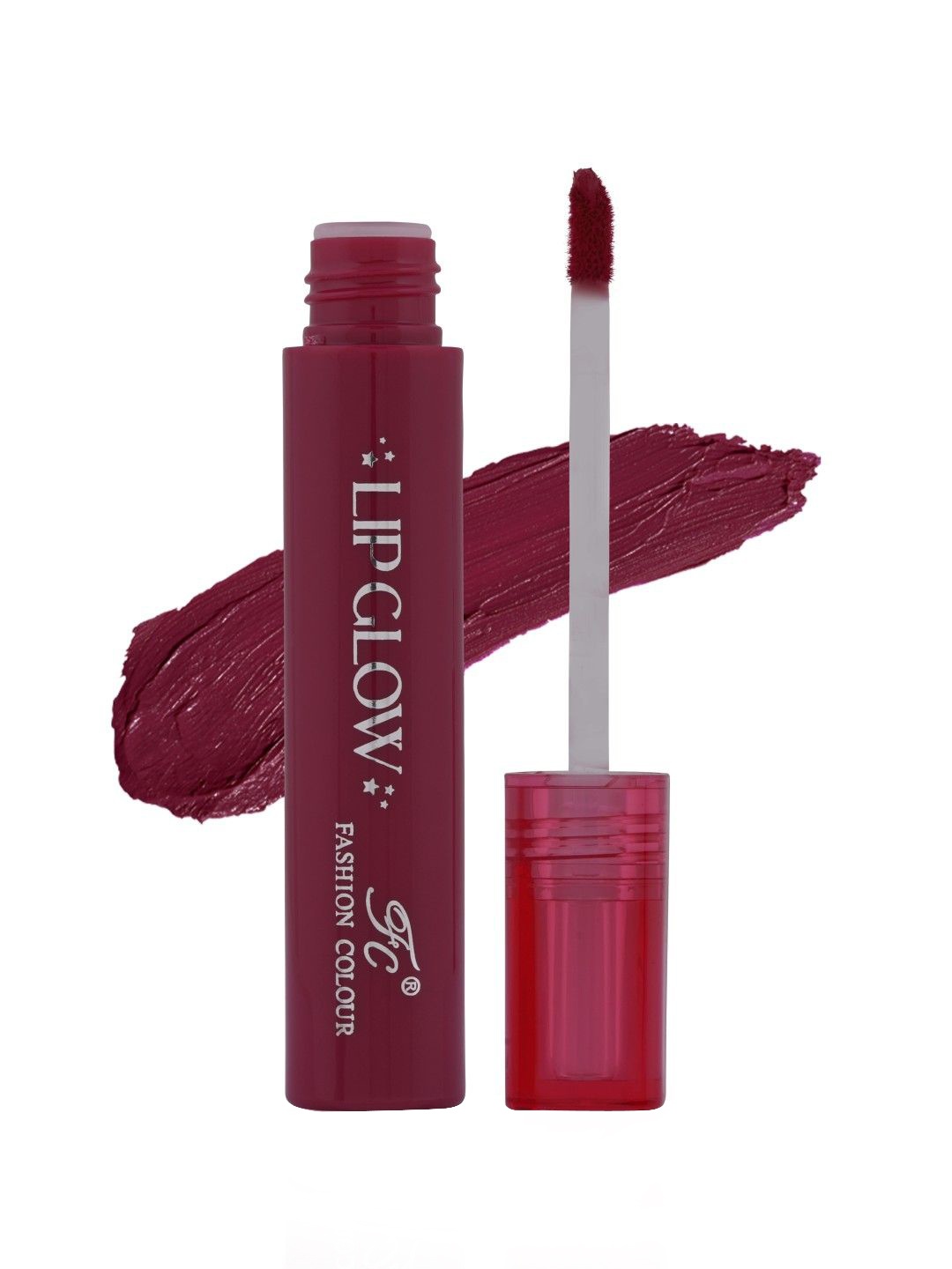 

Fashion Colour Pretty Lip Glow Non Transfer Liquid Lipstick - 3 ml - Deep Plum 05, Purple