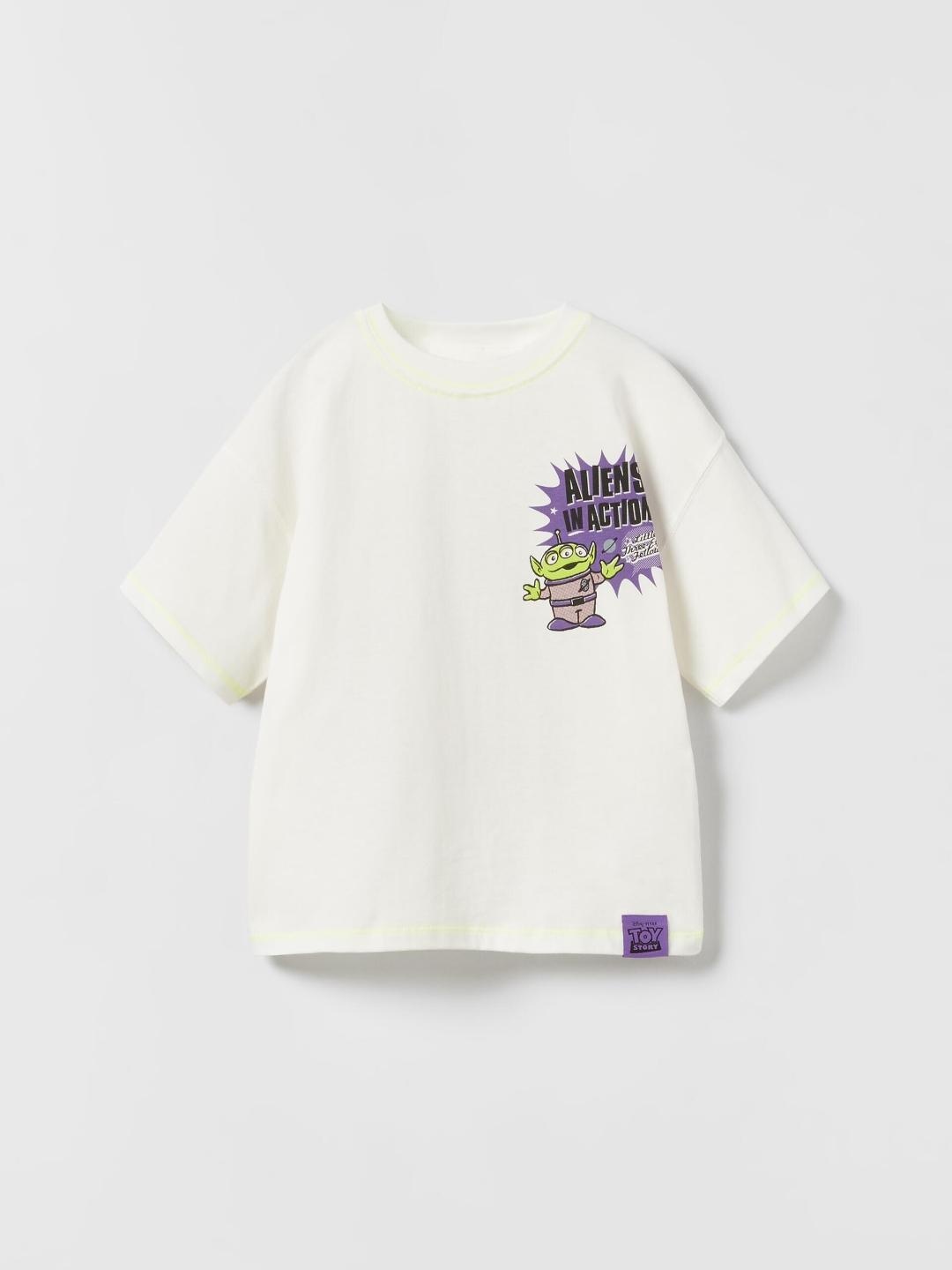 

ZARA Boys White Tshirts