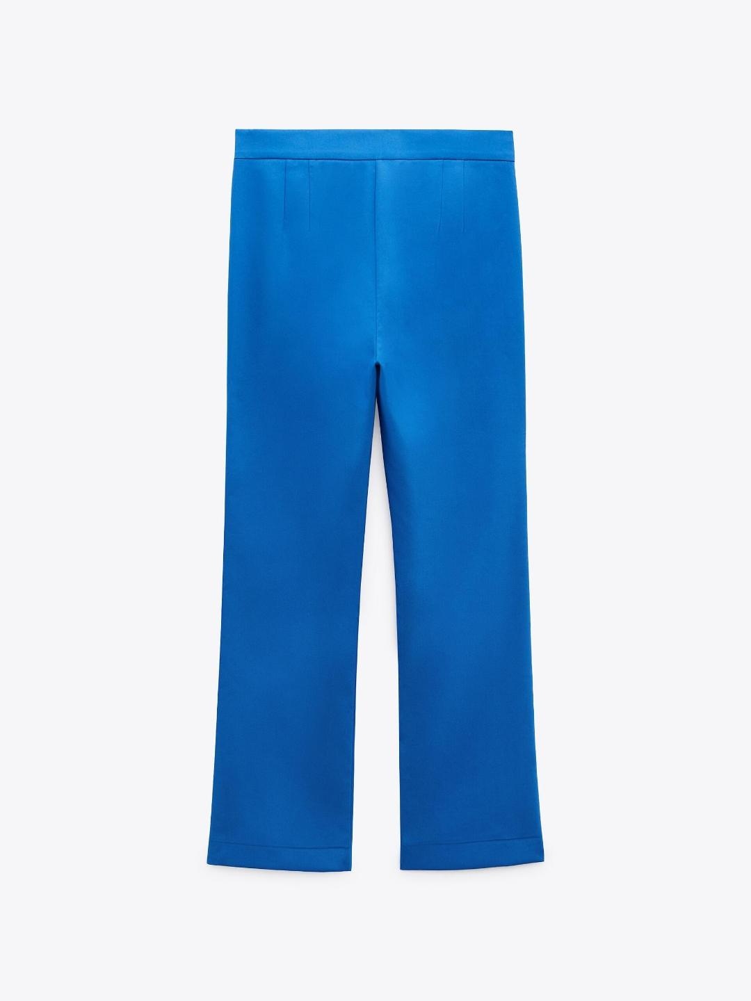 

ZARA Women Blue Trousers