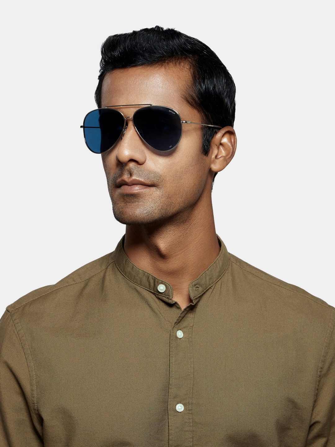 

OPIUM Men Aviator Sunglasses with UV Protected Lens OP-10297-C04, Blue