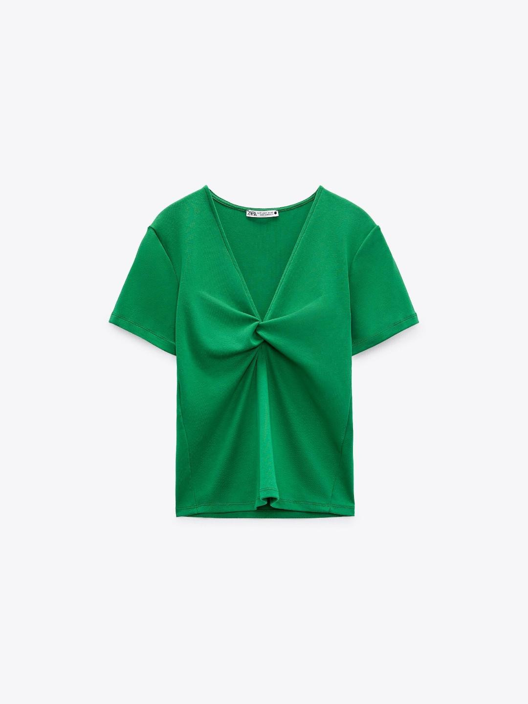 

ZARA Women Green Tshirts