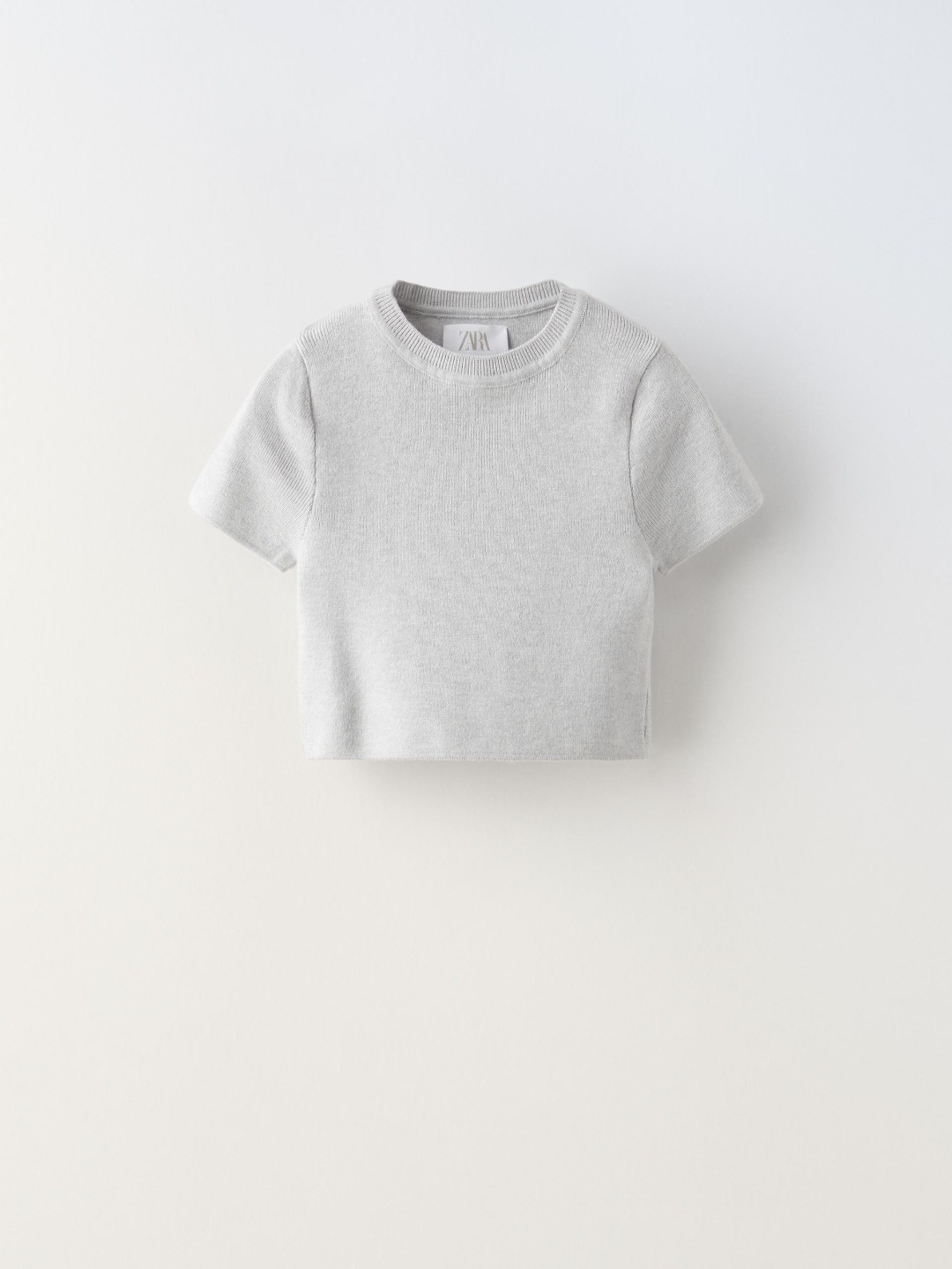 

ZARA Girls Grey Tshirts