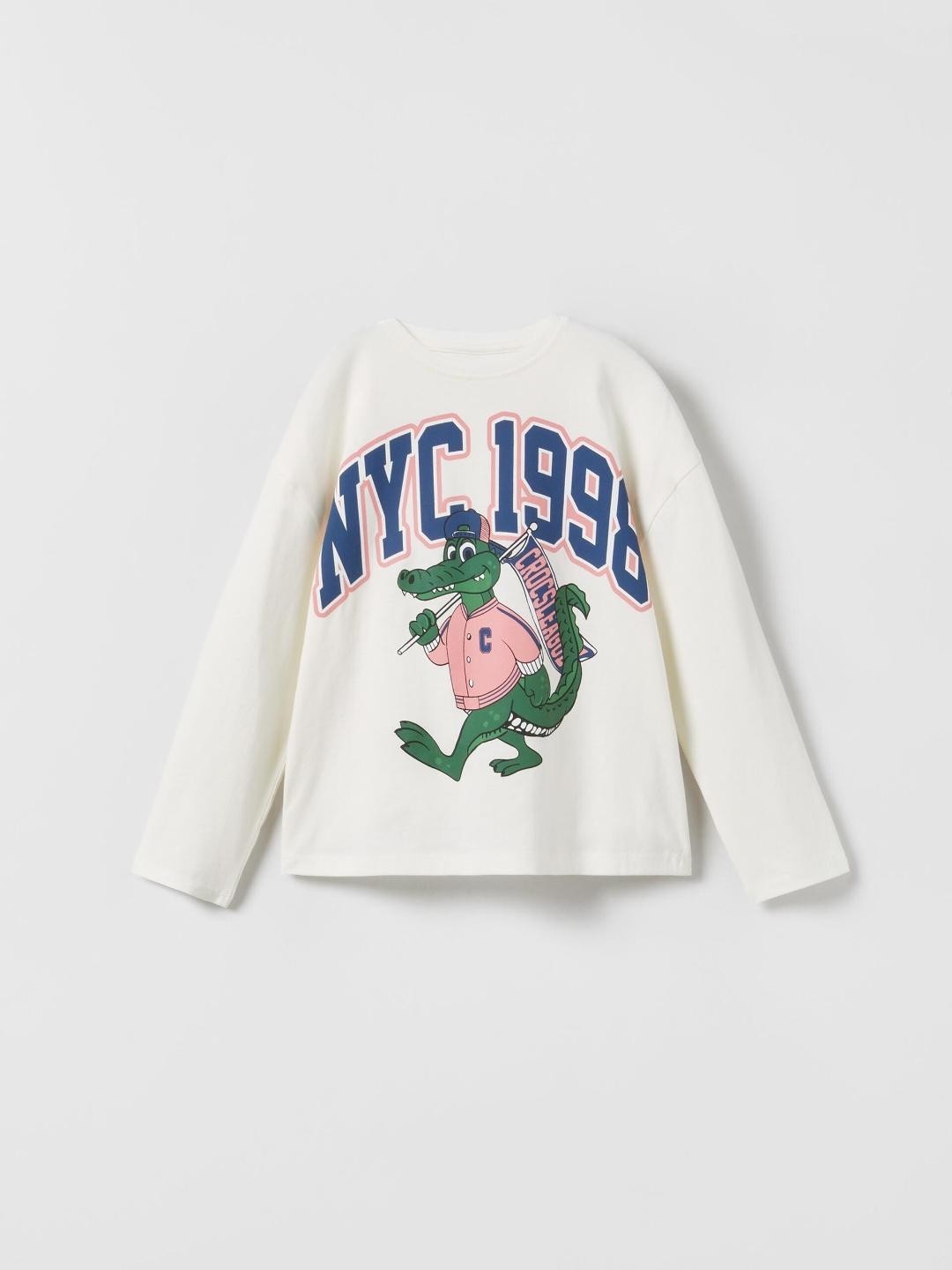 

ZARA Girls White Tshirts