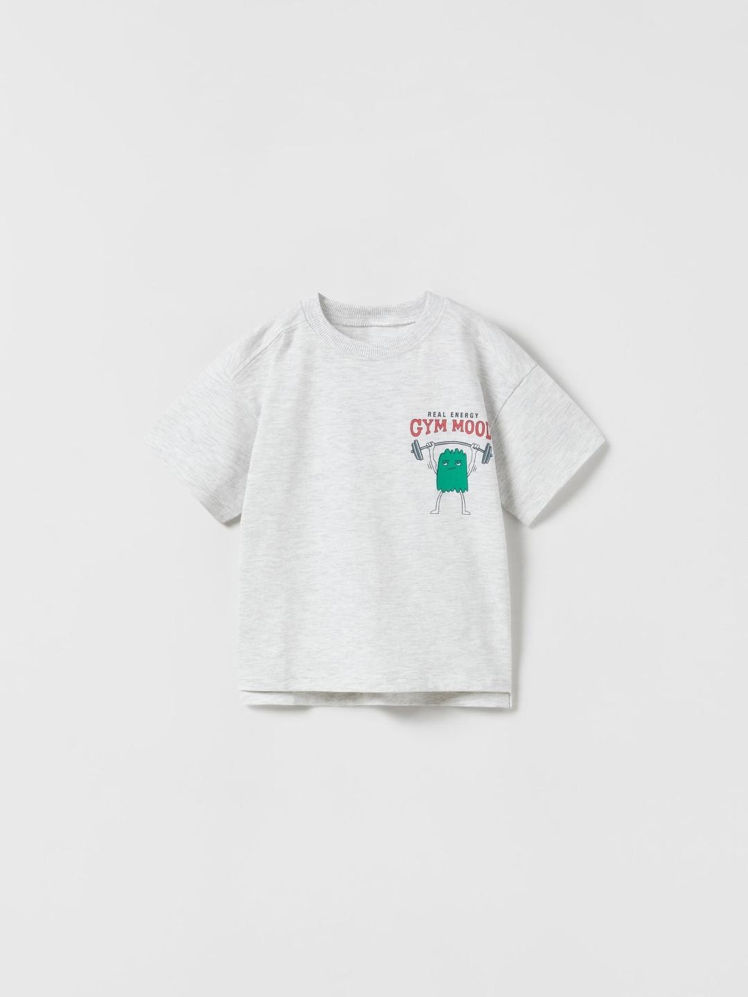 

ZARA Kids-Unisex Grey Tshirts
