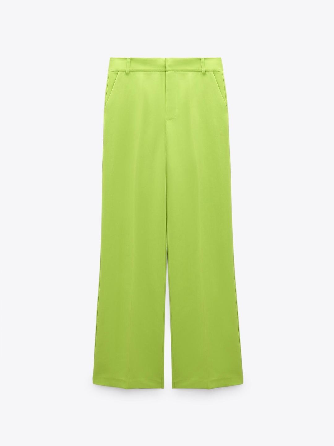 

ZARA Women Green Trousers