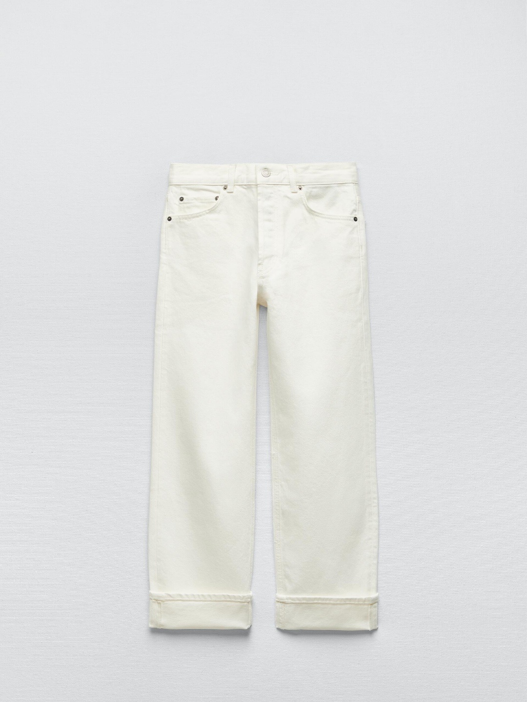

ZARA Women White Trousers