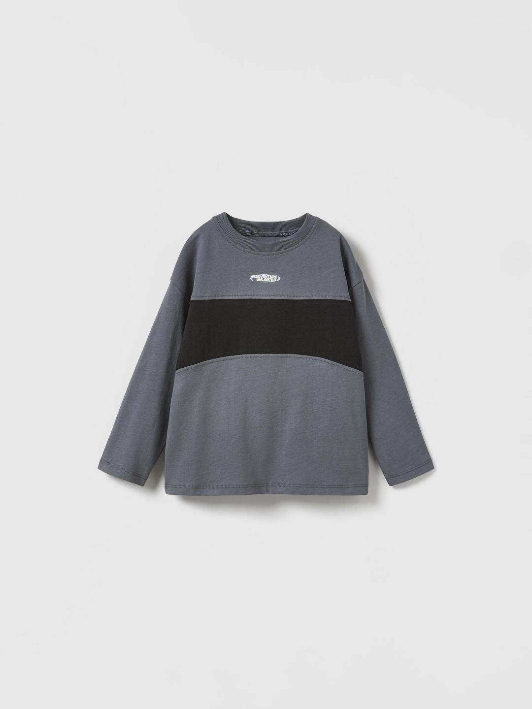 

ZARA Kids-Unisex Grey Tshirts