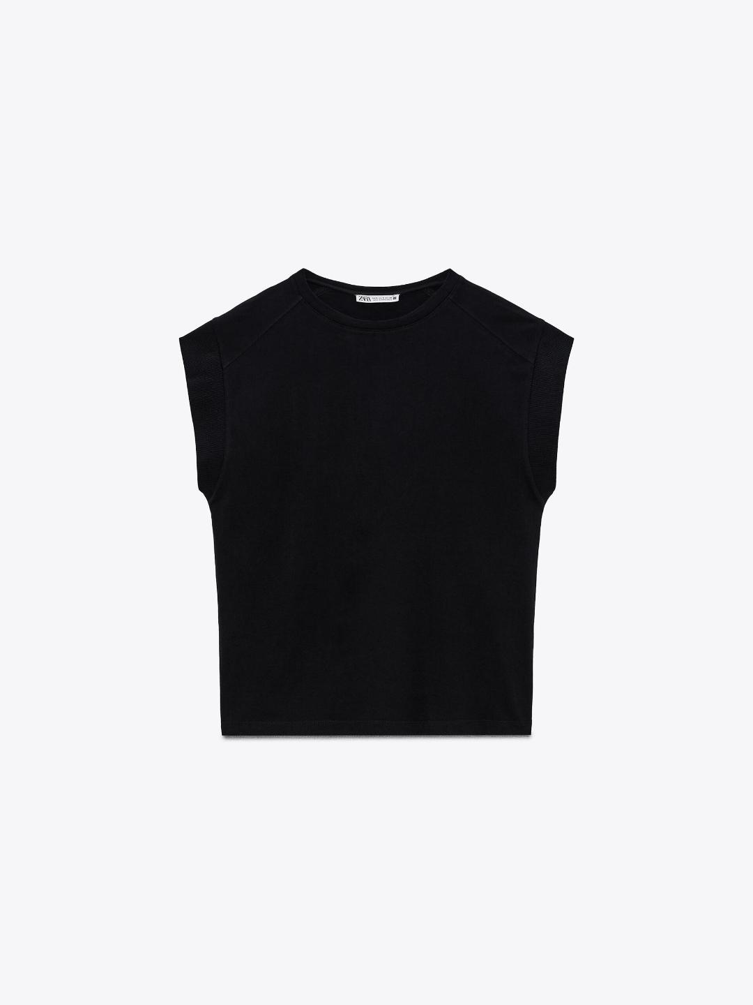 

ZARA Women Black Tshirts