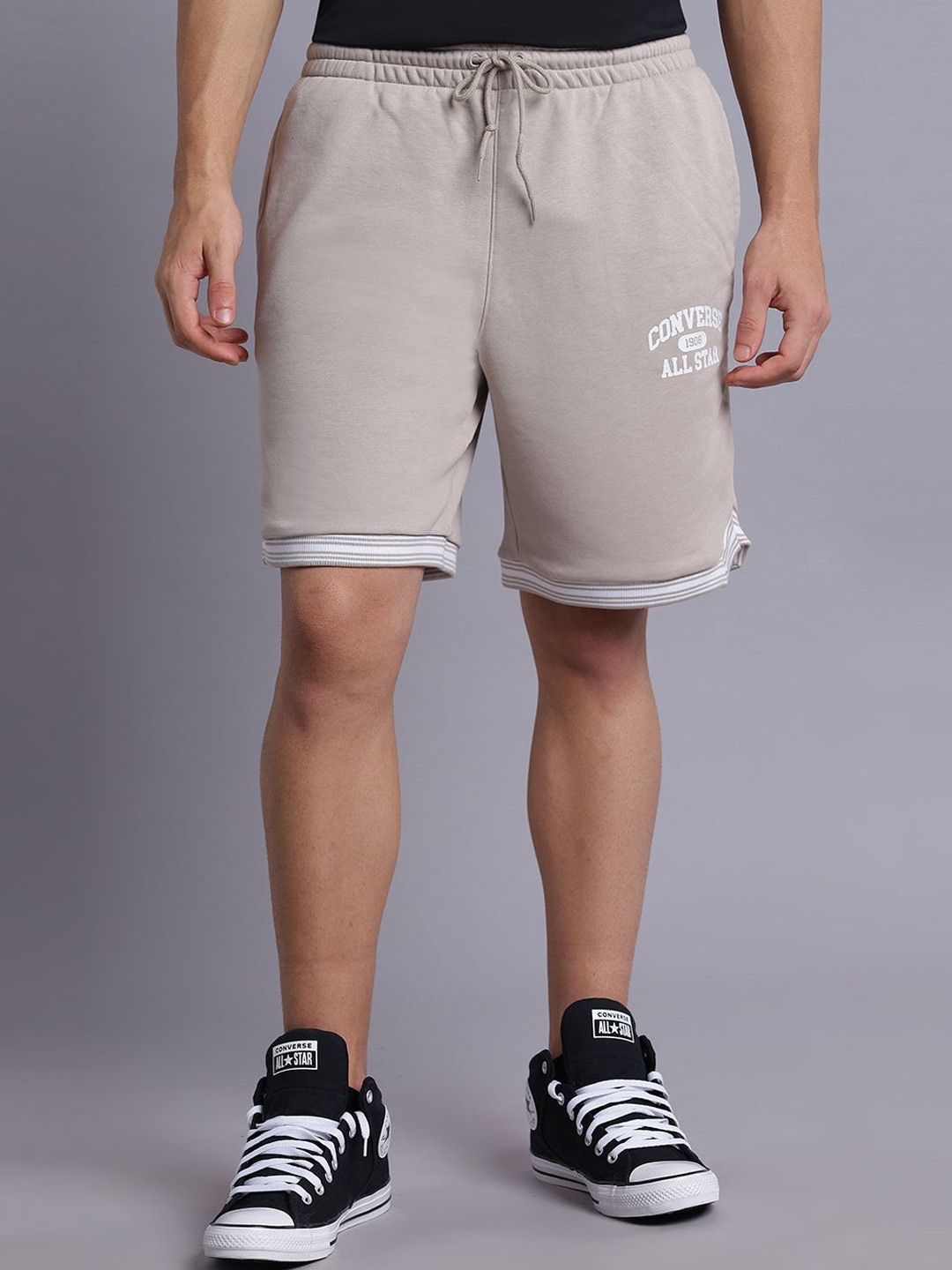 

Converse Men Retro Shorts, Beige