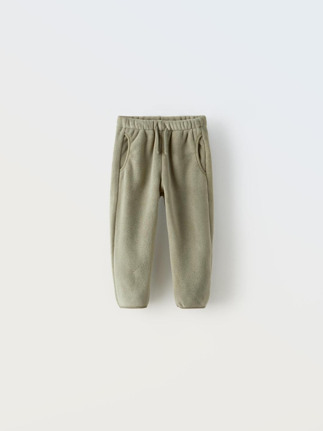 

ZARA Unisex Khaki Trousers