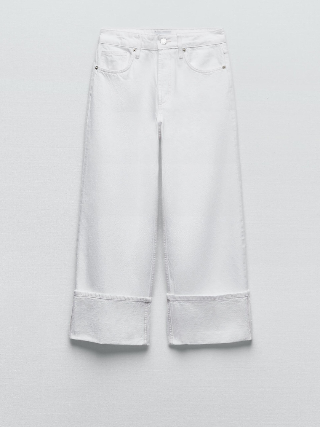

ZARA Women White Trousers