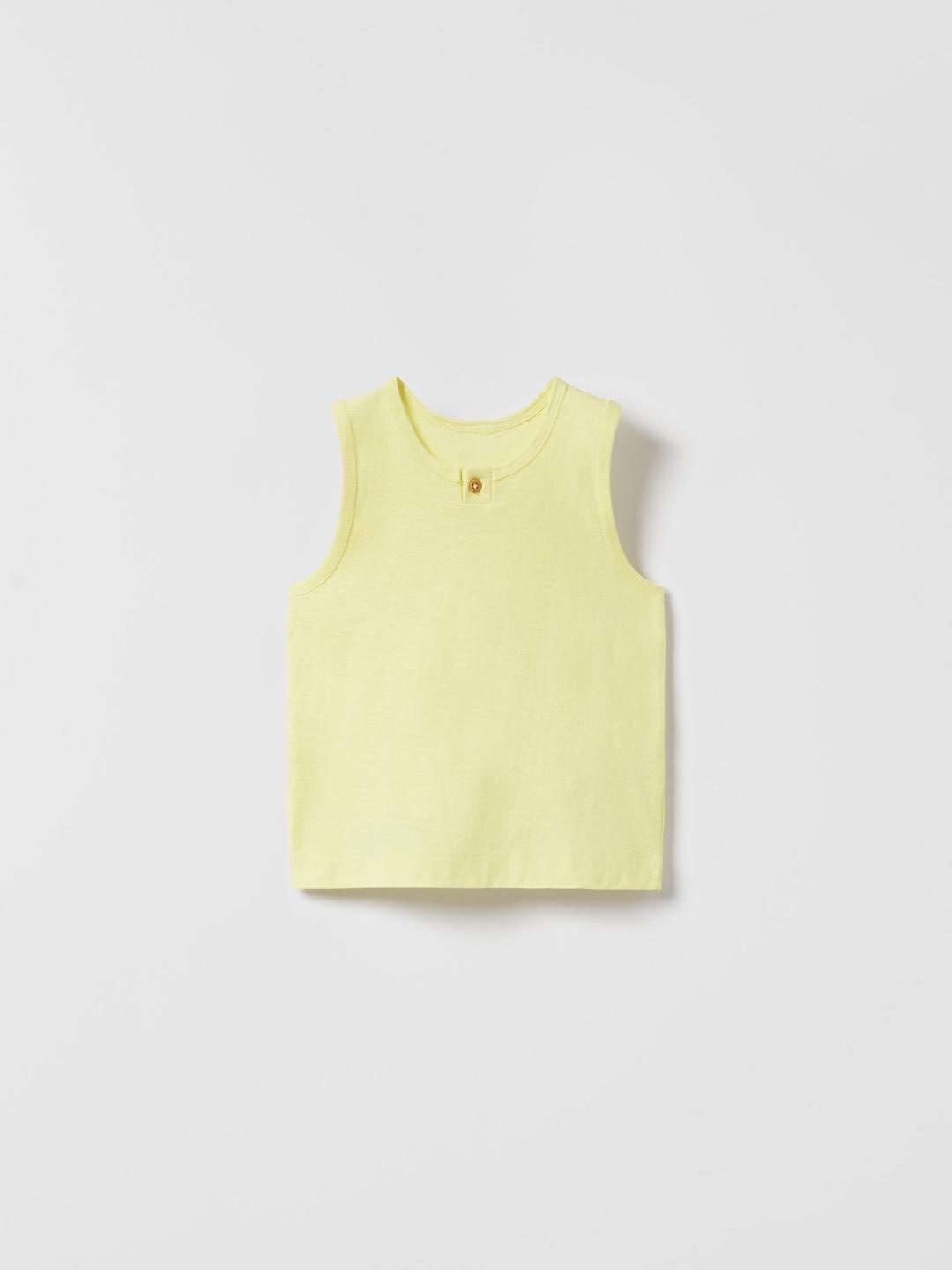 

ZARA Kids-Unisex Yellow Tshirts