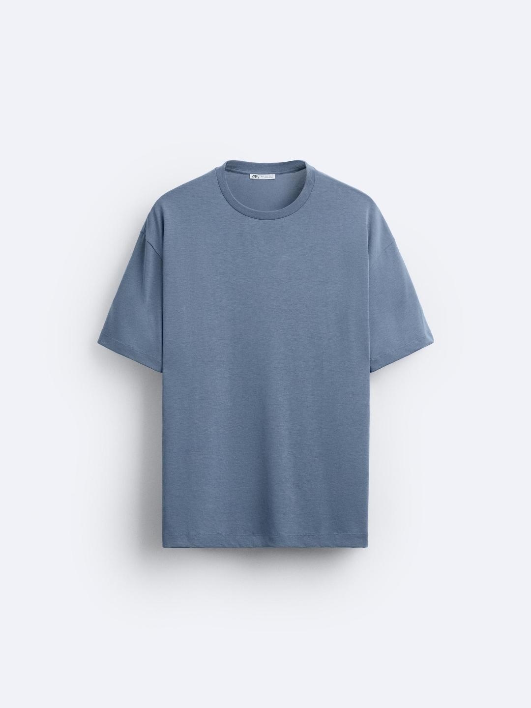 

ZARA Men Blue Tshirts