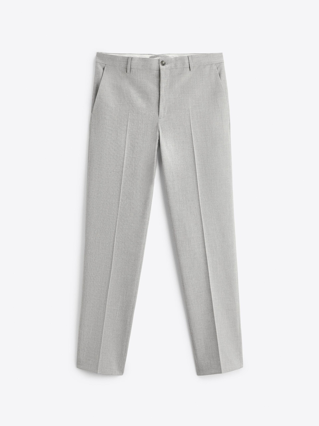 

ZARA Men Grey Trousers