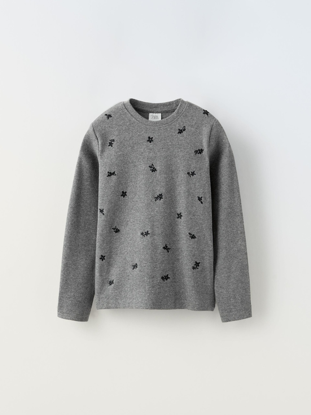

ZARA Girls Grey Tshirts