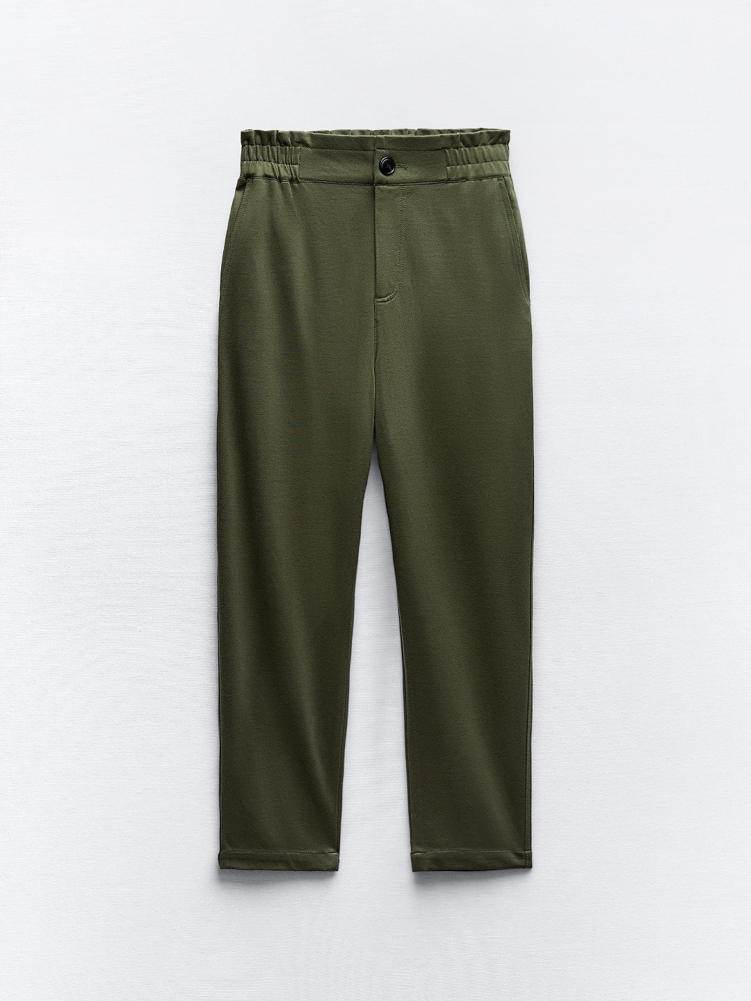 

ZARA Women Khaki Trousers