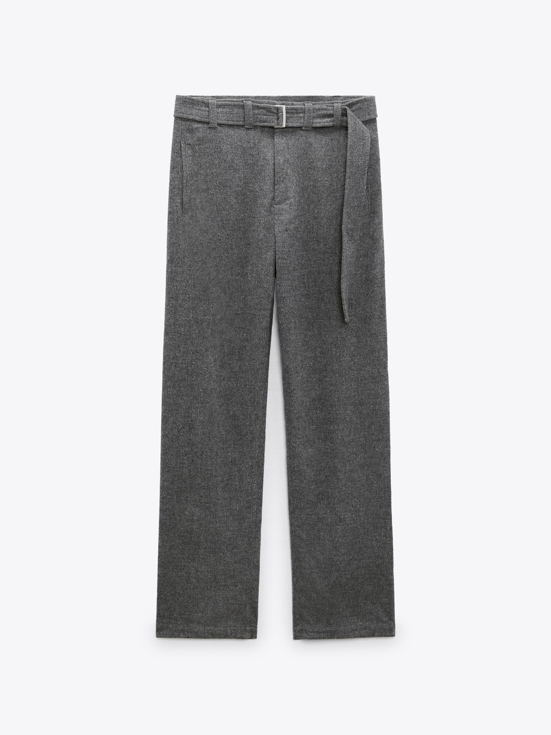 

ZARA Women Grey Trousers