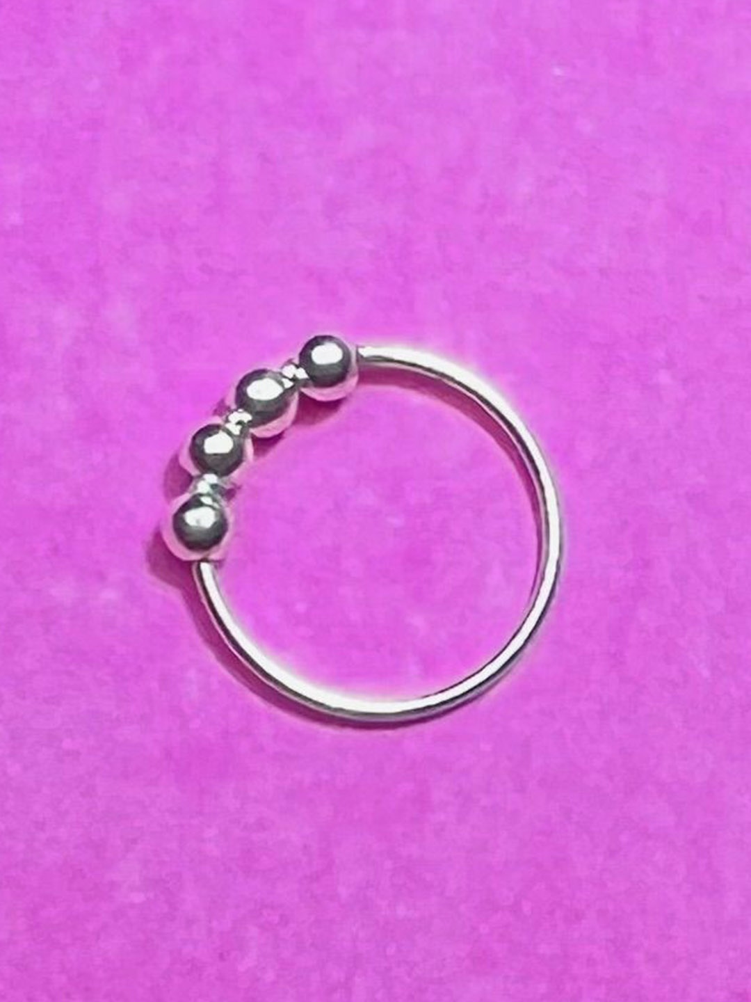 

Arte Jewels Sterling Silver Ring Nosepin