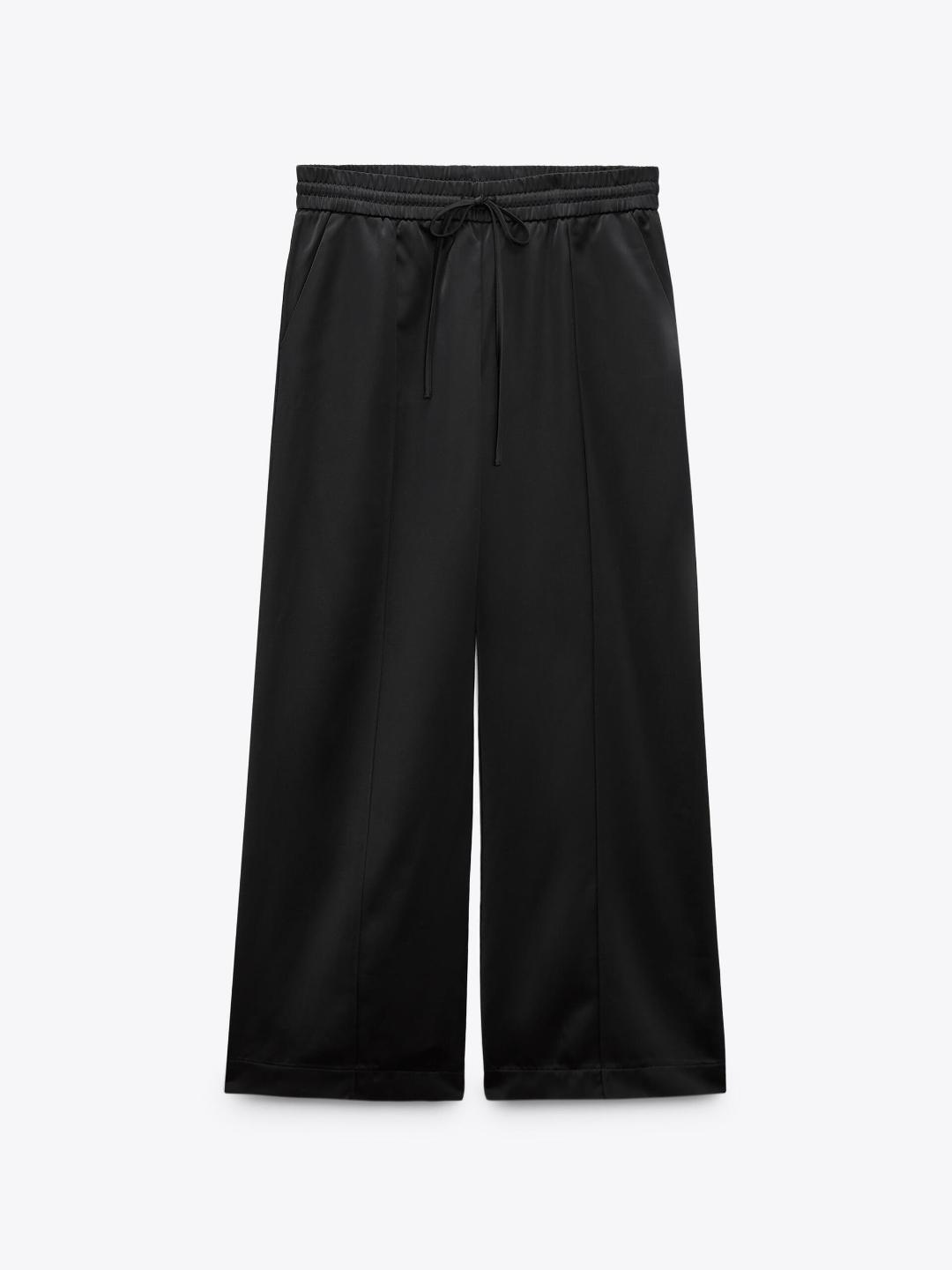 

ZARA Women Black Trousers