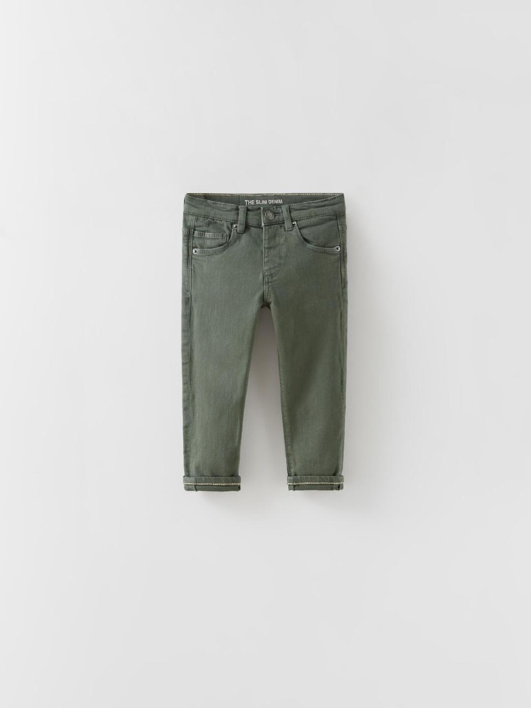 

ZARA Unisex Khaki Trousers