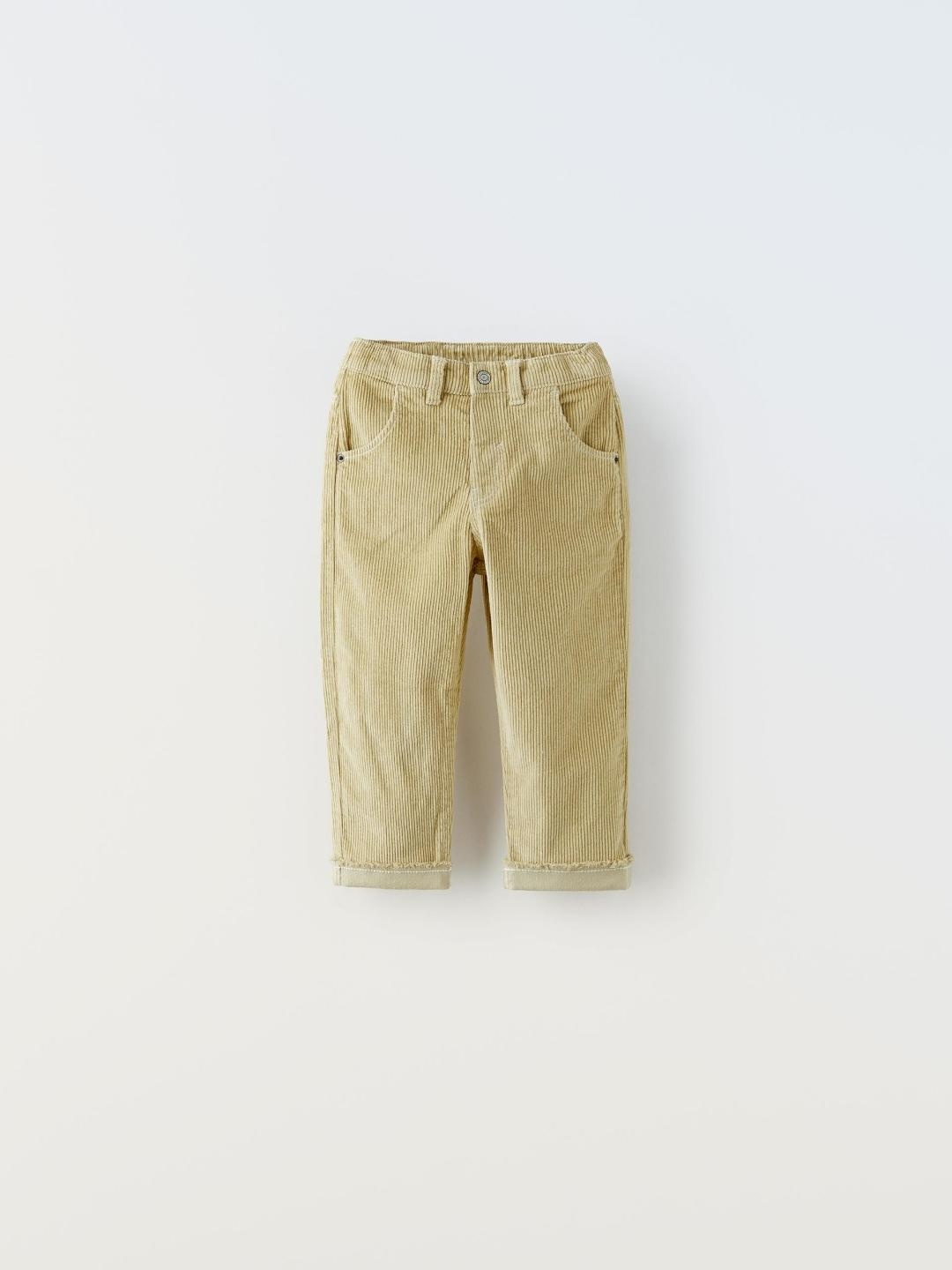 

ZARA Unisex Yellow Trousers