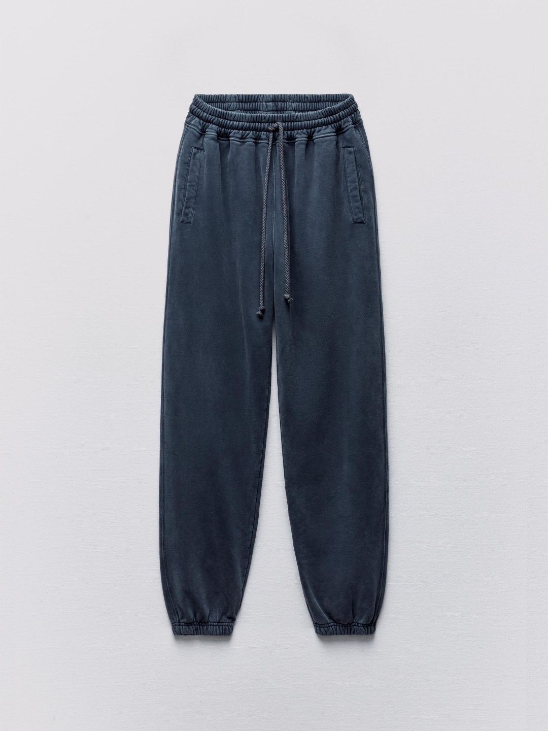 

ZARA Women Navy Blue Trousers