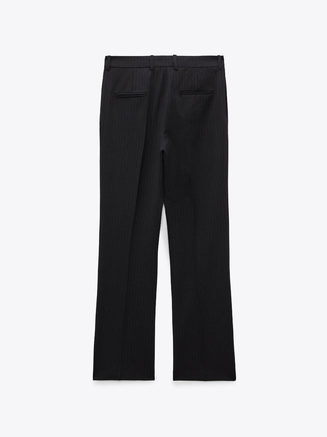 

ZARA Women Navy Blue Trousers