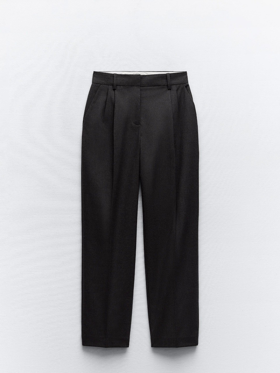 

ZARA Women Grey Trousers