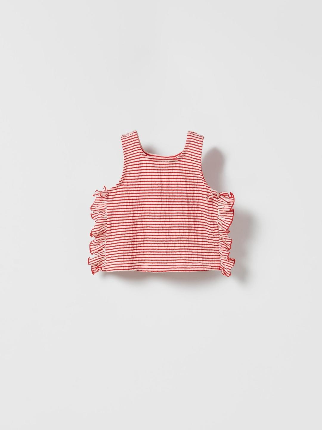 

ZARA Kids-Unisex Red Tshirts