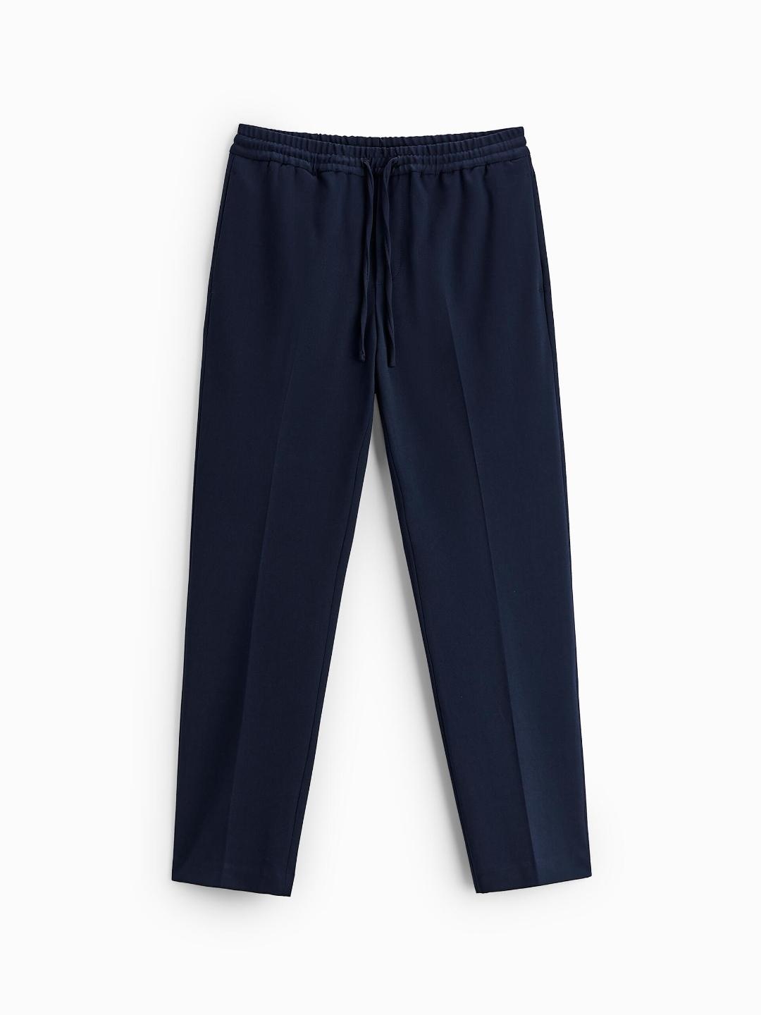 

ZARA Men Blue Trousers