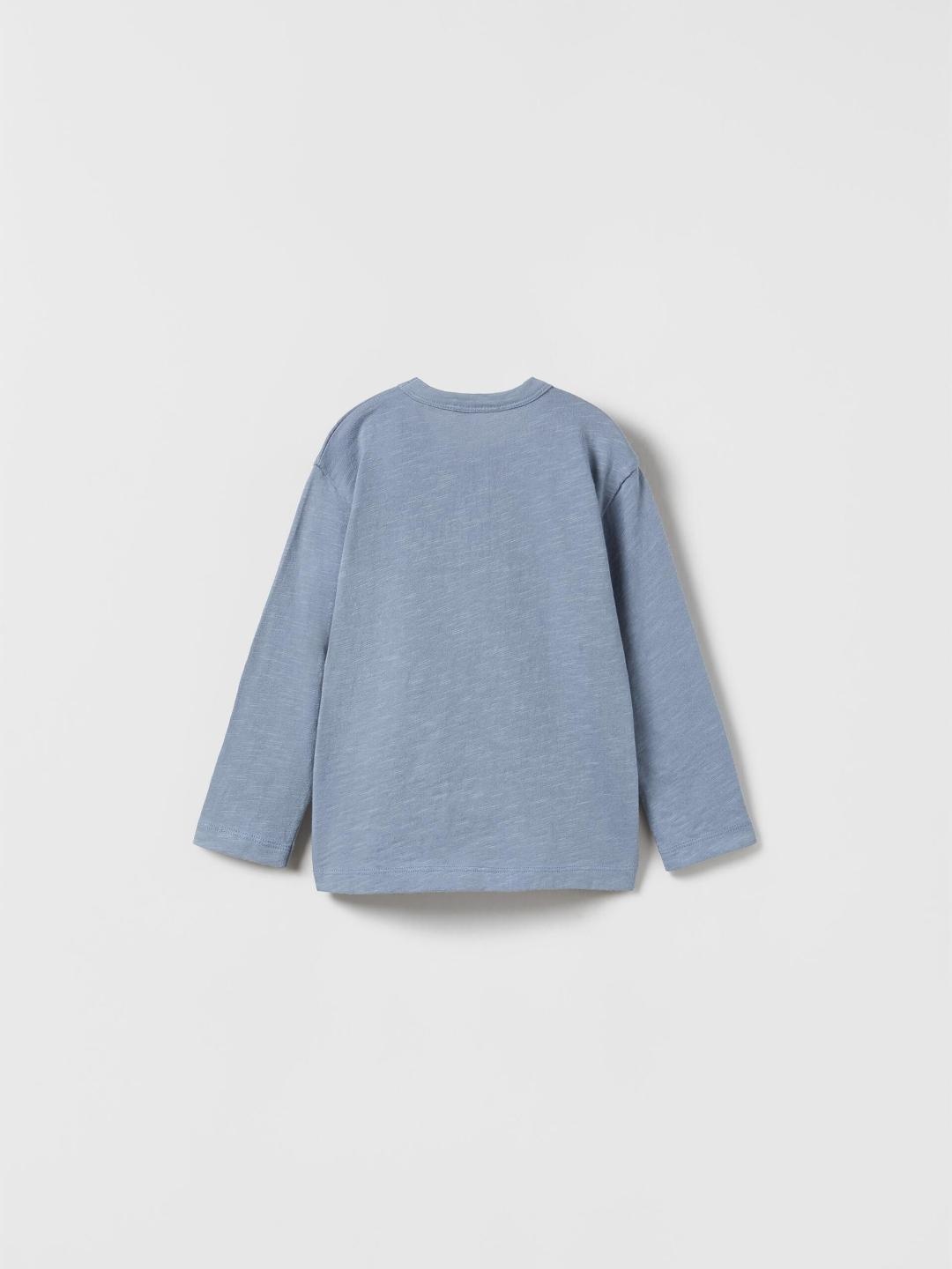 

ZARA Kids-Unisex Blue Tshirts
