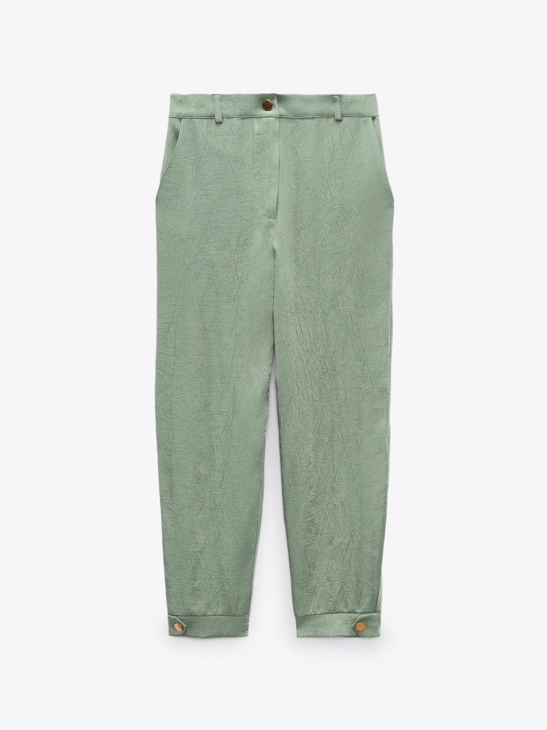 

ZARA Women Khaki Trousers