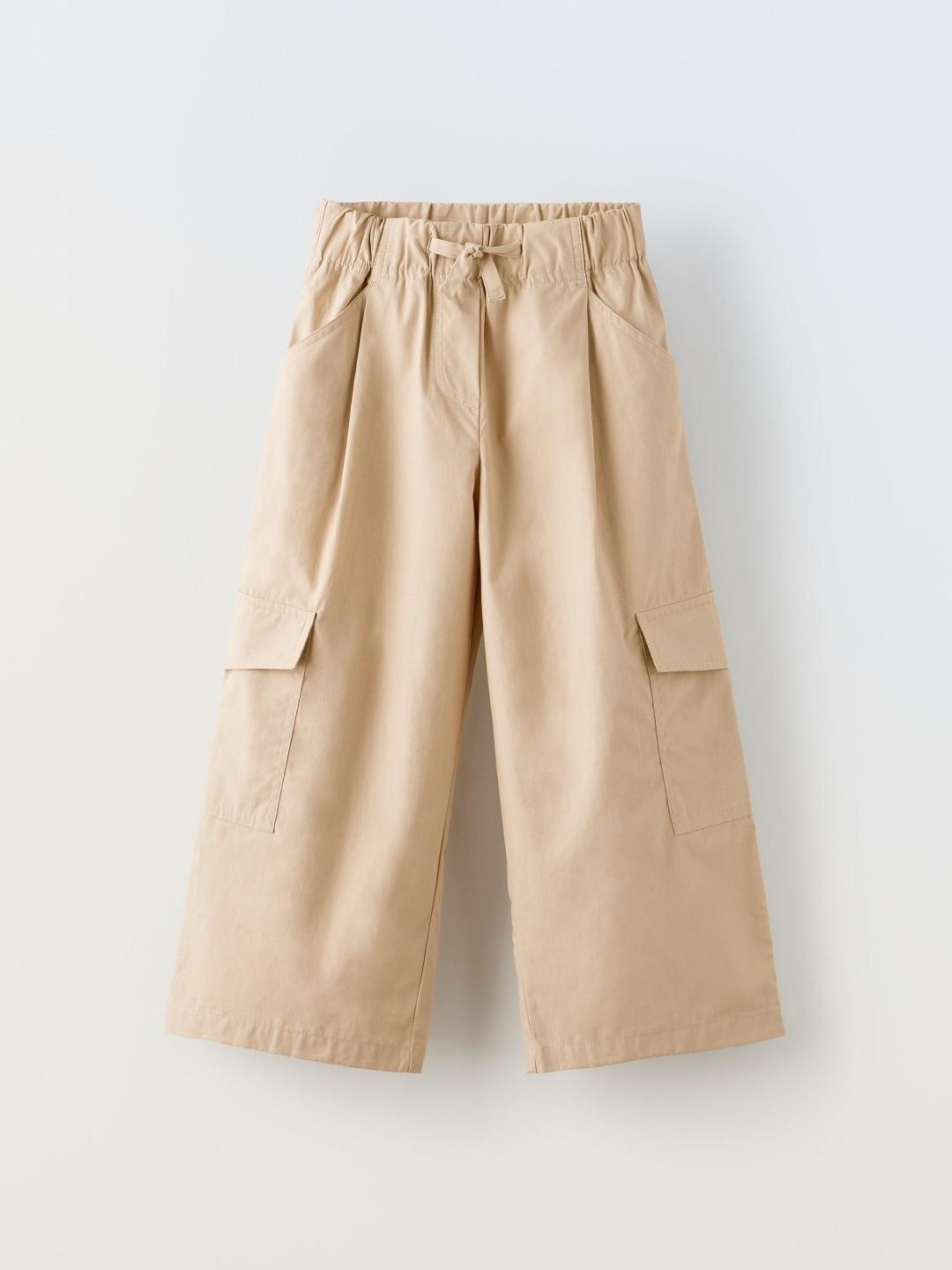 

ZARA Girls Brown Trousers