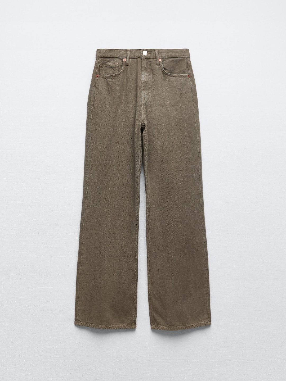 

ZARA Women Khaki Trousers