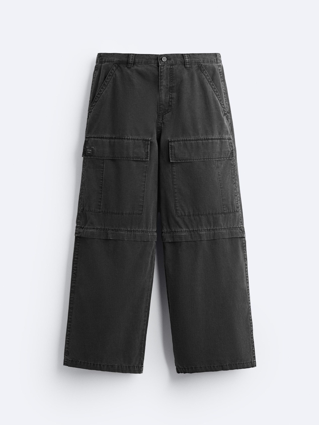 

ZARA Men Grey Trousers