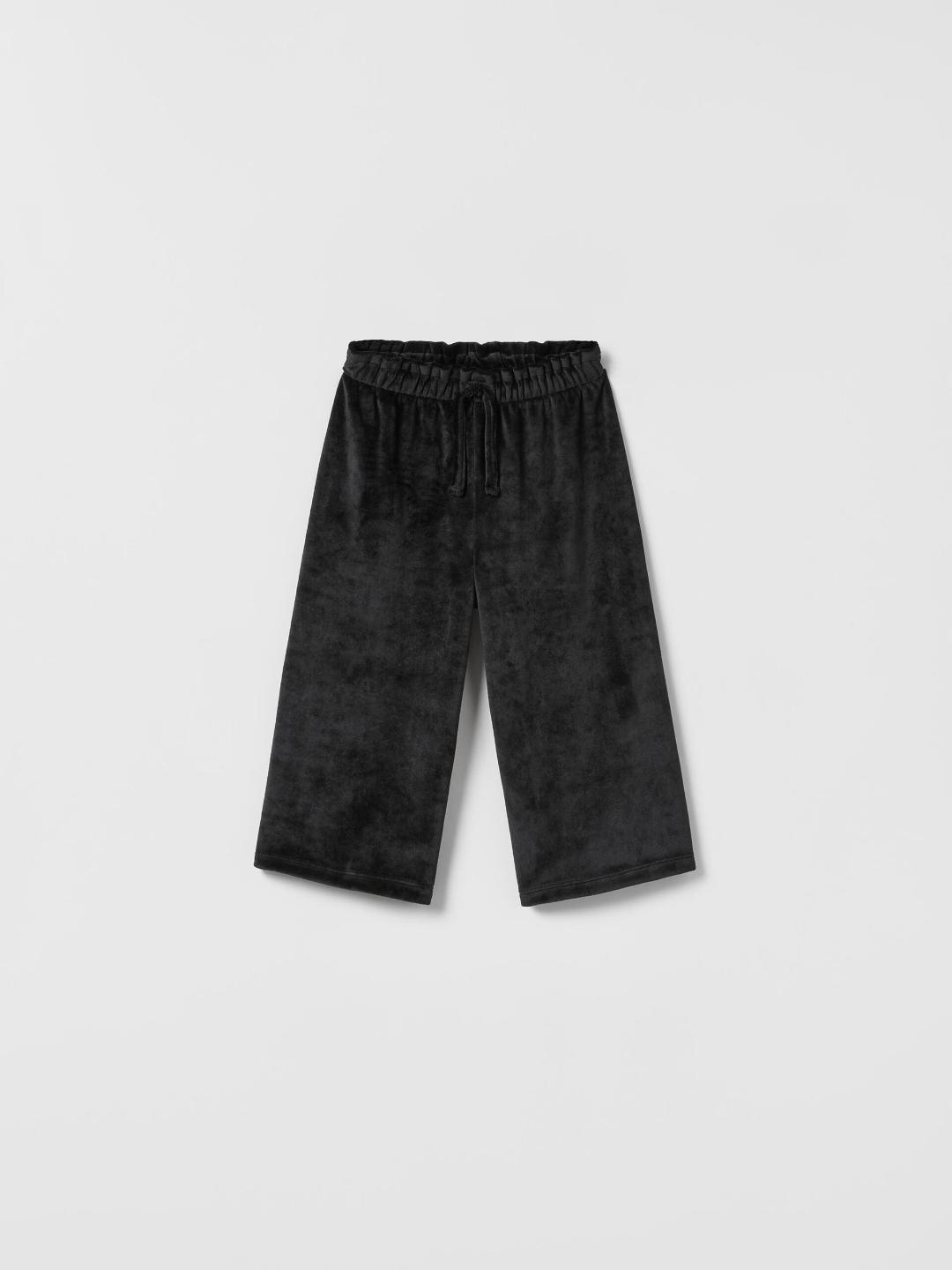 

ZARA Unisex Black Trousers