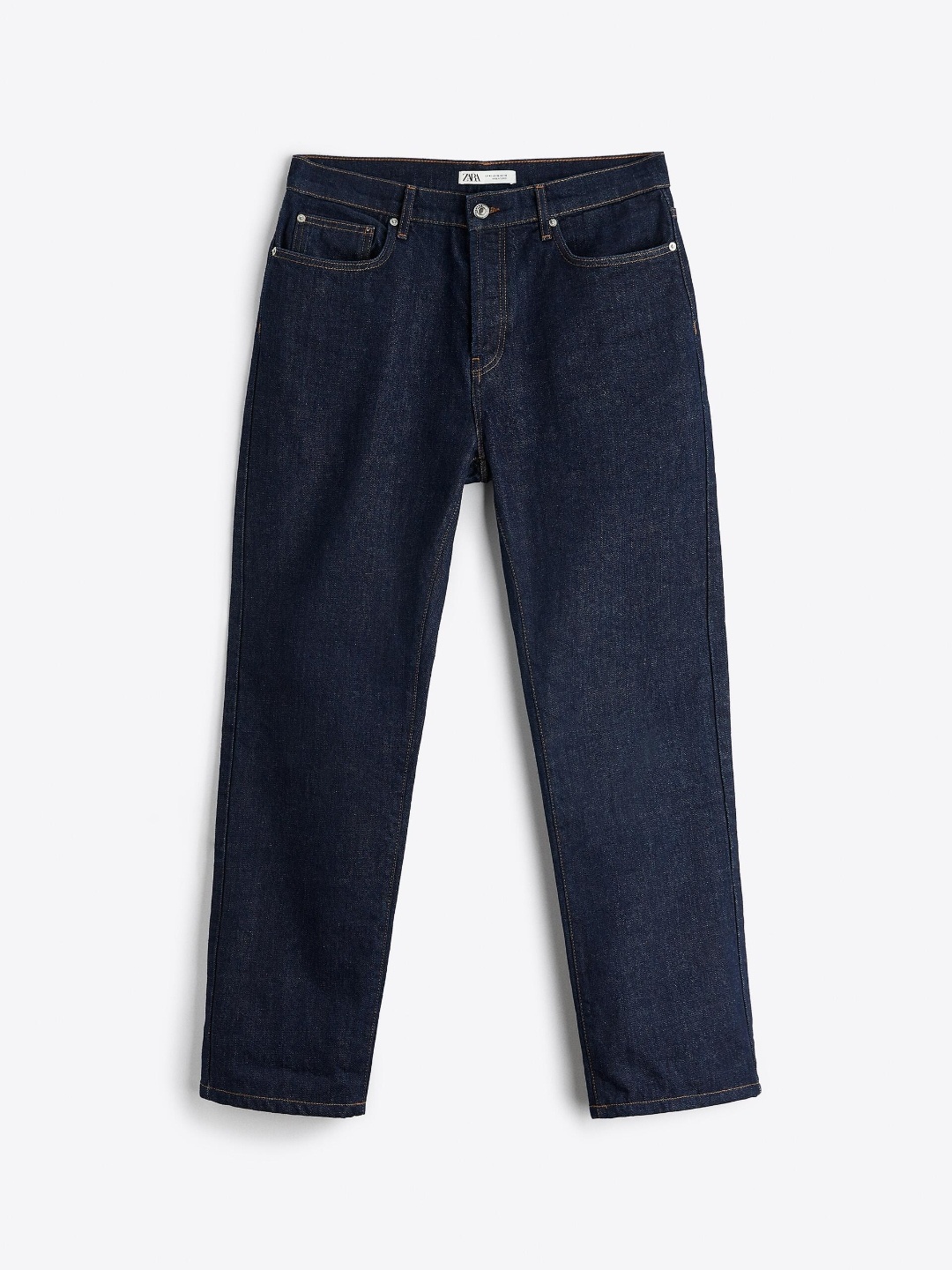 

ZARA Men Navy Blue Trousers