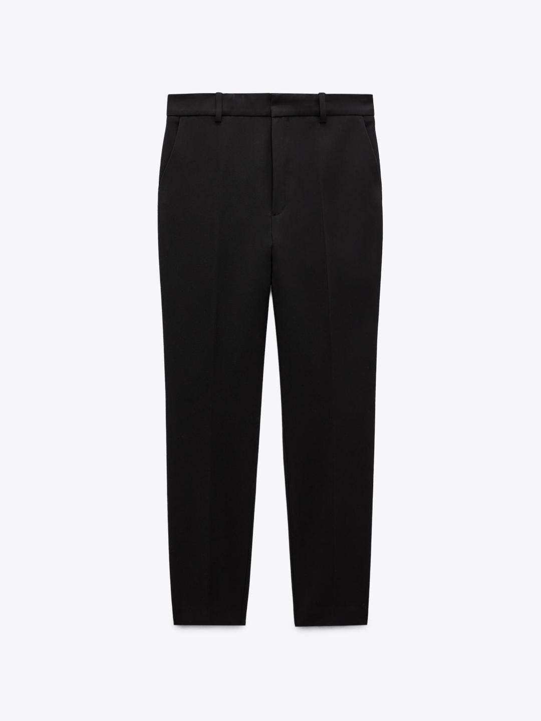 

ZARA Women Black Trousers