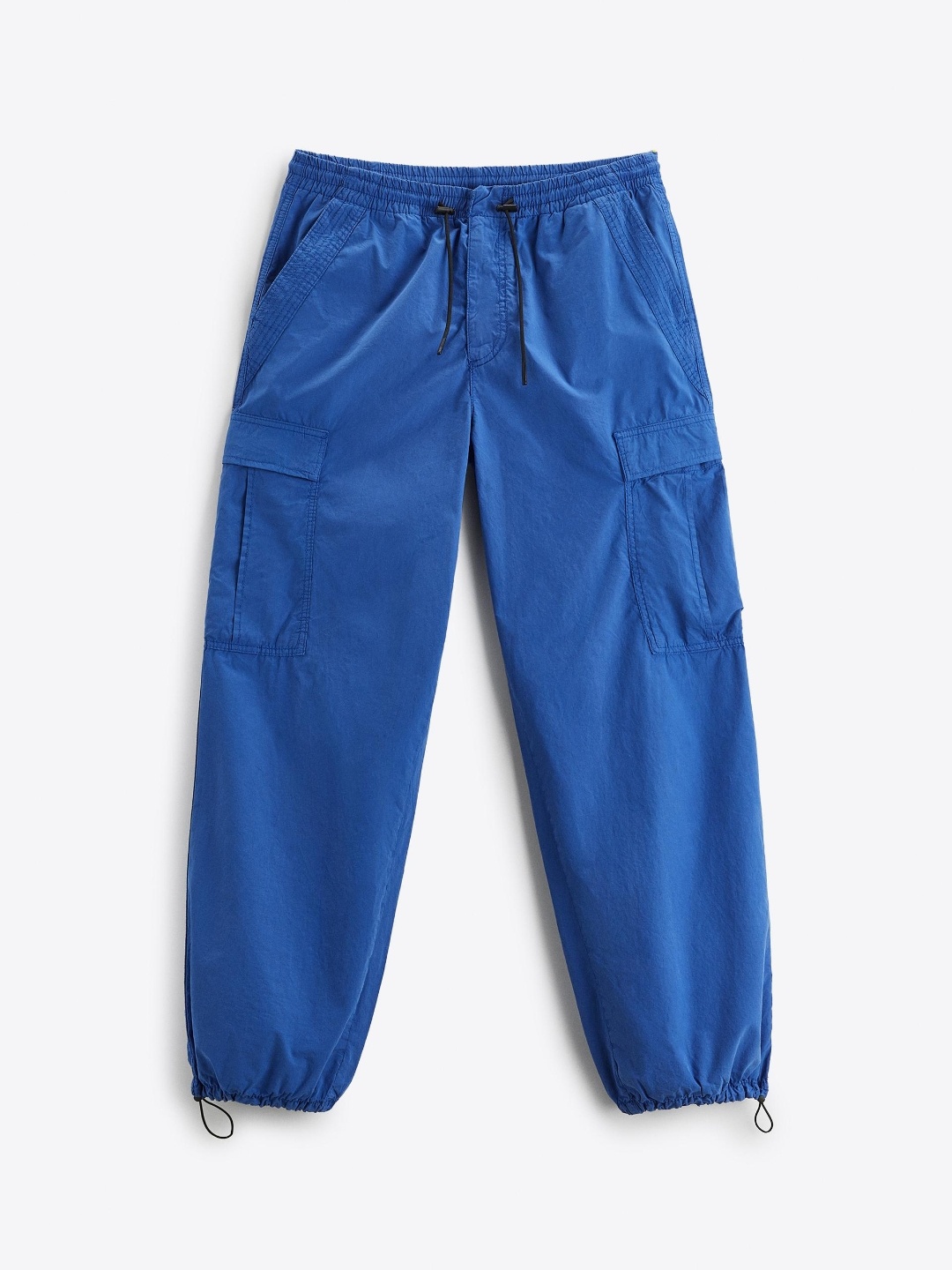 

ZARA Men Blue Trousers