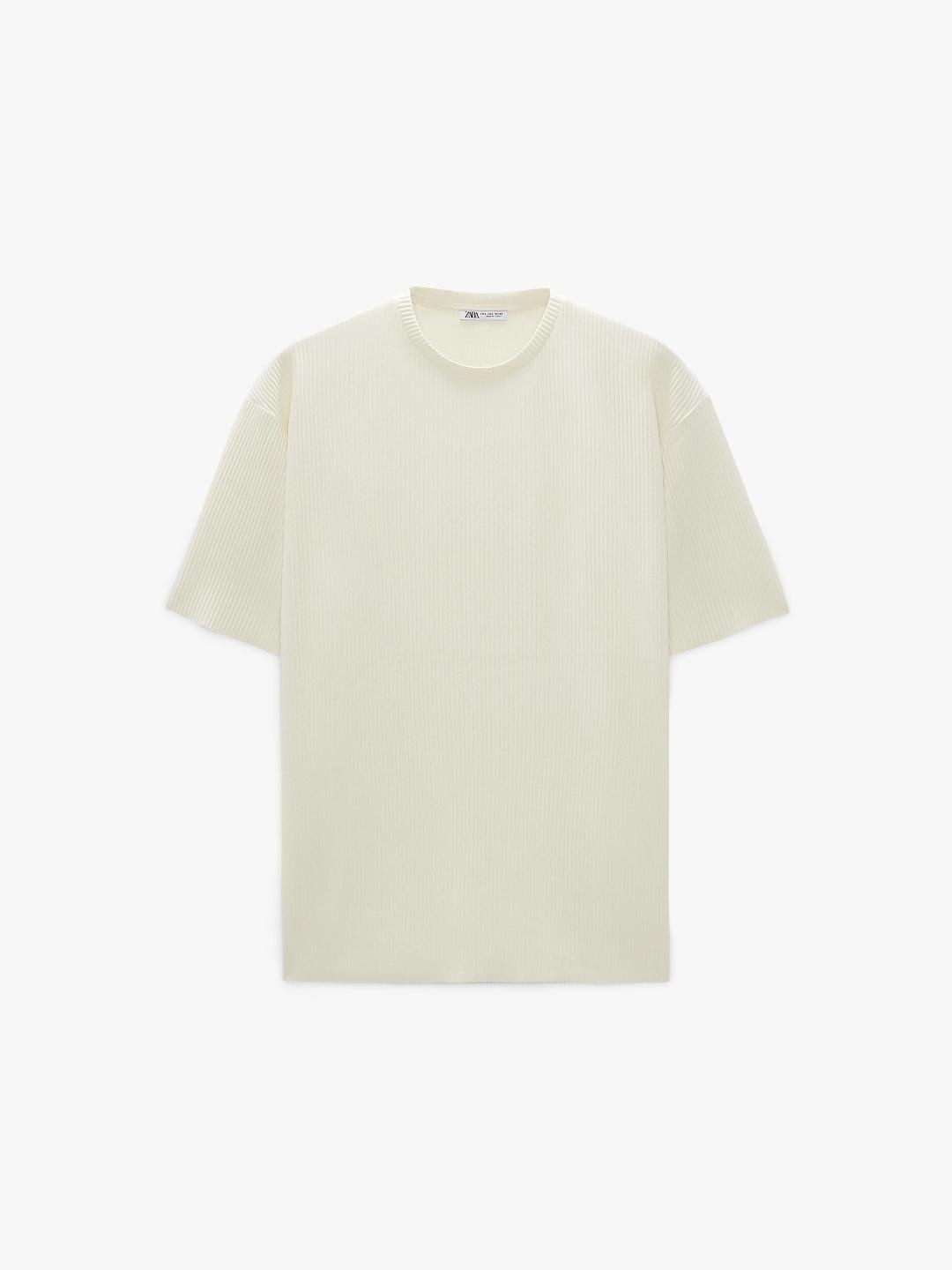 

ZARA Men White Tshirts