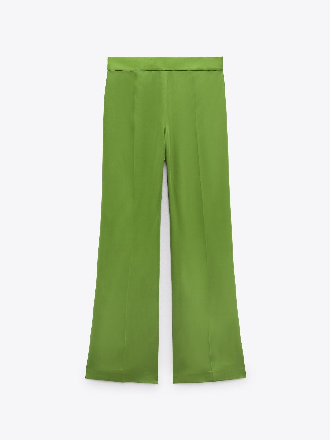 

ZARA Women Green Trousers